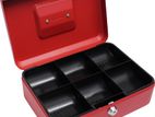 Large Cash Box with Lock Slot-10 Inch