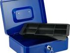 Large Cash Box With Lock Slot-8 Inch