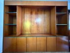 Large Custom-Made Wooden Display Cabinet