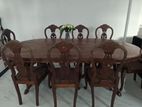 Large Dining Set (Table with 8 Chairs)