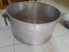 Aluminum Catering Pot with Lid ( සාස්පාන)