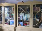 Large Library cabinet with drawer sets - TWO Items selling togather.
