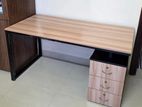 Large Office Table with Drawers (60×30in)