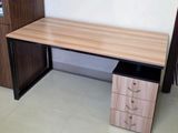 Large Office Table with Drawers (60×30in)