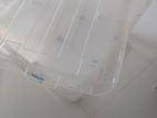 Large plastic storage boxes