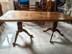 Large Wood Living Room Dinner Table