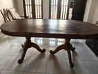 Large Wooden Table Living Room Dinner