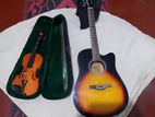 Lark Violin with Maverics Guitar