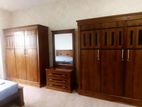 Latest 3 Door Teak Bedroom Set -Li 660