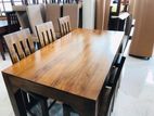 Latest Dinning Table with 6 Chairs- Li 26