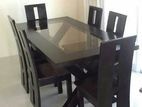 Latest Dinning Table with 6 Chairs -Li 80
