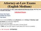 Law College Attorney At Exams