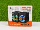 LD-11 LED 2.0 Multimedia Speakers