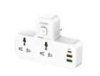 LDNIO 1 USB-C & 2 USB-a Plug OUTLETS Model-SC2311