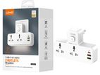 LDNIO SC2311 Dual AC Outlets + 3 USB Ports UK Plug