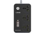 LDNIO SC3412 3 Socket, USB & 1 PD Extension 2m 2500W