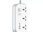 LDNIO SC3416 PD 3.0 65W Dual USB + USB-C Ports Power Strip