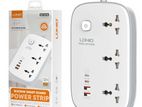 LDNIO SC3416 PD 3.0 65W Dual USB + USB-C Ports Power Strip
