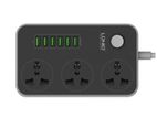 LDNIO SC3604 3.4A Power Socket 3 AC + 6 USB Charger Adapter