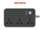 LDNIO SC3604 3.4A Power Socket 3 AC + 6 USB Charger Adapter