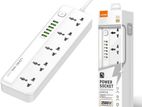 LDNIO SC5614 Power Strip with 5 AC Outlets and 6 USB Charging Ports