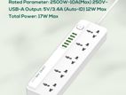LDNIO SC5614 Power Strip with 5 AC Outlets and 6 USB Charging Ports
