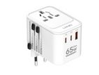 LDNIO Z6 3 USB Ports 65W Gan Travel Adapter(New)