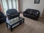 Leather Damor 4 Pcs Sofa Set