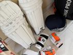 Leather Full cricket set with SS Kashmir willow Bat