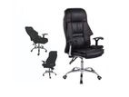 Leather HB Extra Lager Office Chair