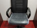 Leather Hi-Back Office Chair ECH001R