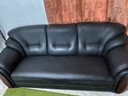 Leather Sofa Set