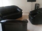 Leather Sofa Set