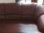 Leather Sofa Set