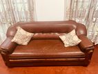 Leather Sofa Set