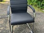 Leather Visitor Office Chair