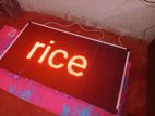 LED Display Name Board