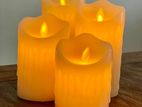 LED Flameless Wax Candle (Battery)