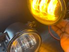 Led fog light lamp Toyota Suzuki Honda two dual Colour