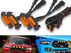 LED Grill Lights (Amber Light with Amber housing)