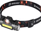 LED Headlamp with T6+COB USB Rechargeable Dual Light