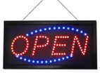 LED Open Light Advertising Sign for Business Neon Light.