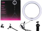 Led Ring Light with Tripod Mount