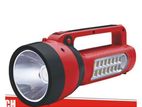 LED Torch DTD-5565 Rechargeable Flashlight Emergency Light