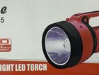 LED Torch DTD-5565 Rechargeable Flashlight Emergency Light