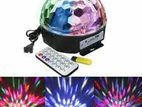 LED US/Bluetooth Crystal Magic Ball Stage Light