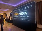 LED Wall With Live Streaming Video