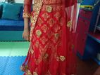 lehenga red