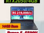 Lenovo Ideapad Gaming 3 AMD Ryzen 5-5000 RTX 2050/4GB VGA Laptop