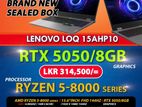 Lenovo LOQ Ryzen 5 -RTX 5050 +16GB|Limited Stocks |Seal Box